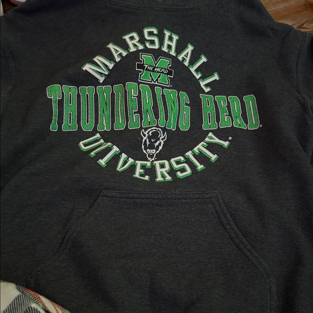 Gildan Gray Bomber Jacket with Green Accents